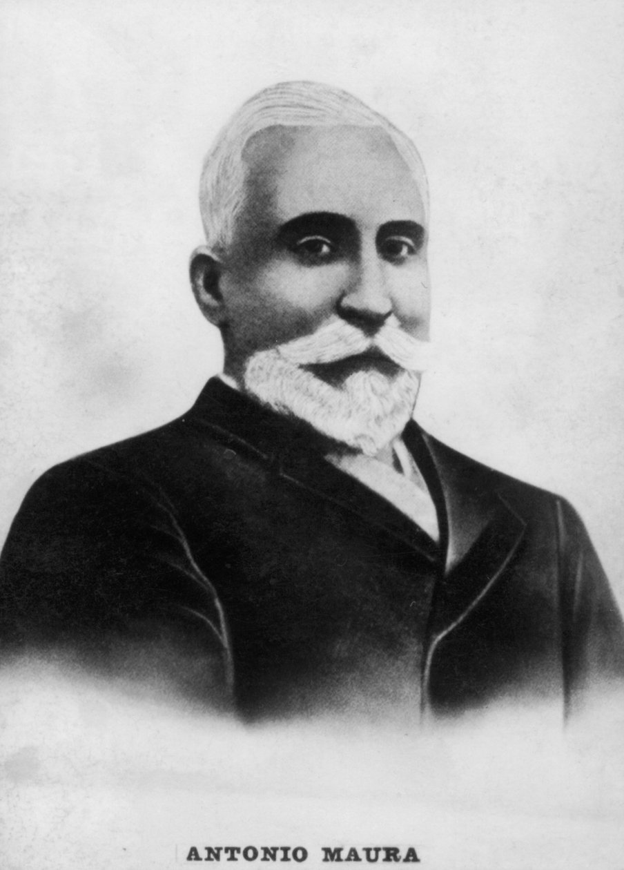 Antonio Maura, 1853-1925, lata 20. autorstwa Unbekannt