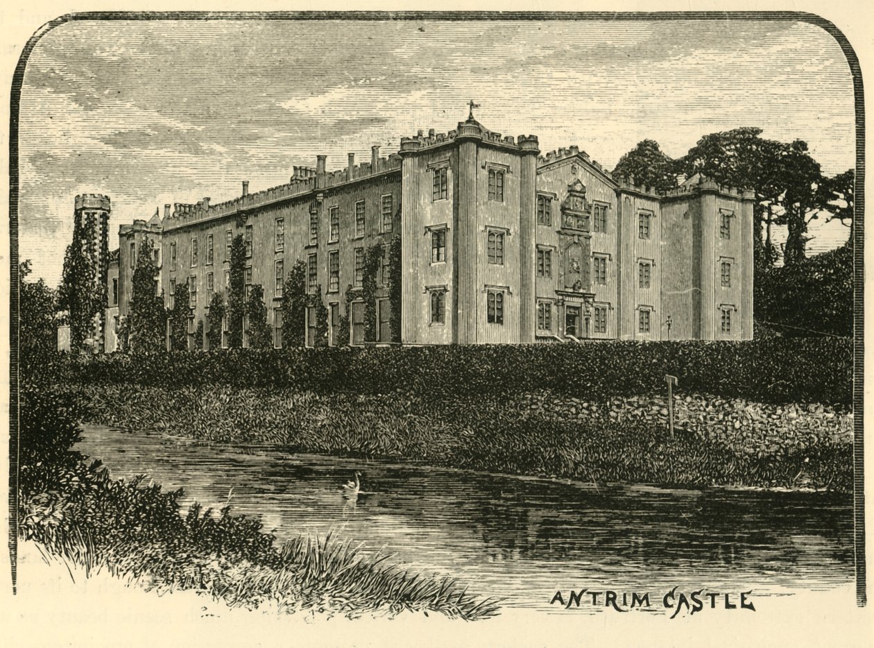 Zamek Antrim, 1898. autorstwa Unbekannt