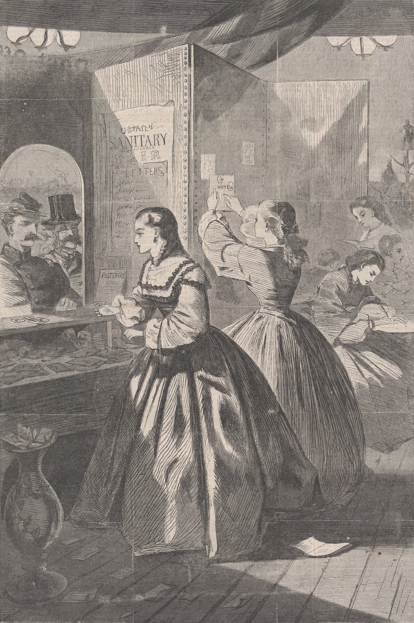 Wszystko dla mnie, jeśli proszę o pocztę na Brooklyn Fair in Aid of the S..., 5 marca 1864 r. autorstwa Unbekannt
