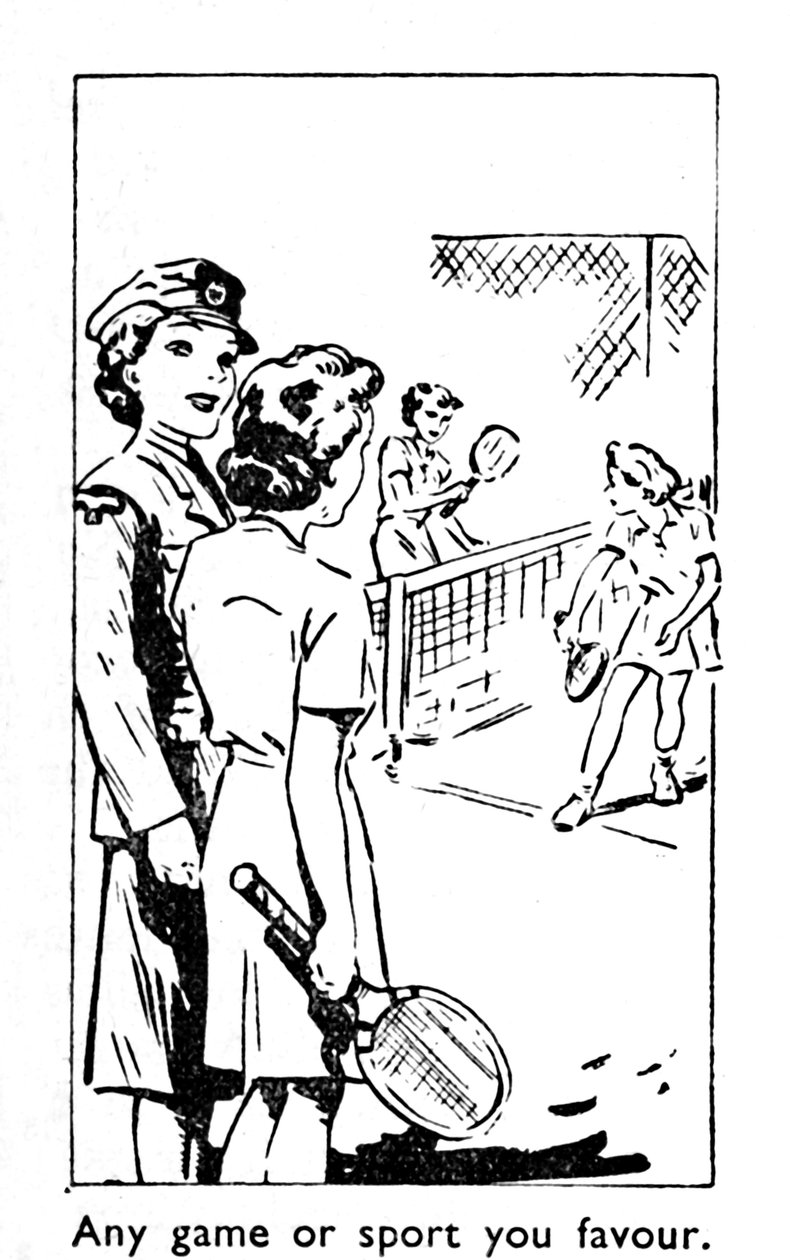 Dowolna gra lub sport, który lubisz, 1940 autorstwa Unbekannt