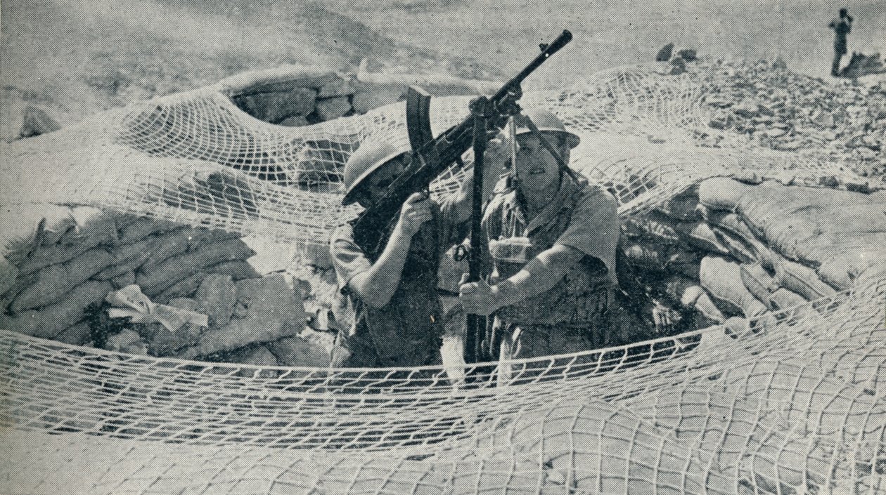 Anzacs na straży w Egipcie, 1940, 1940 autorstwa Unbekannt