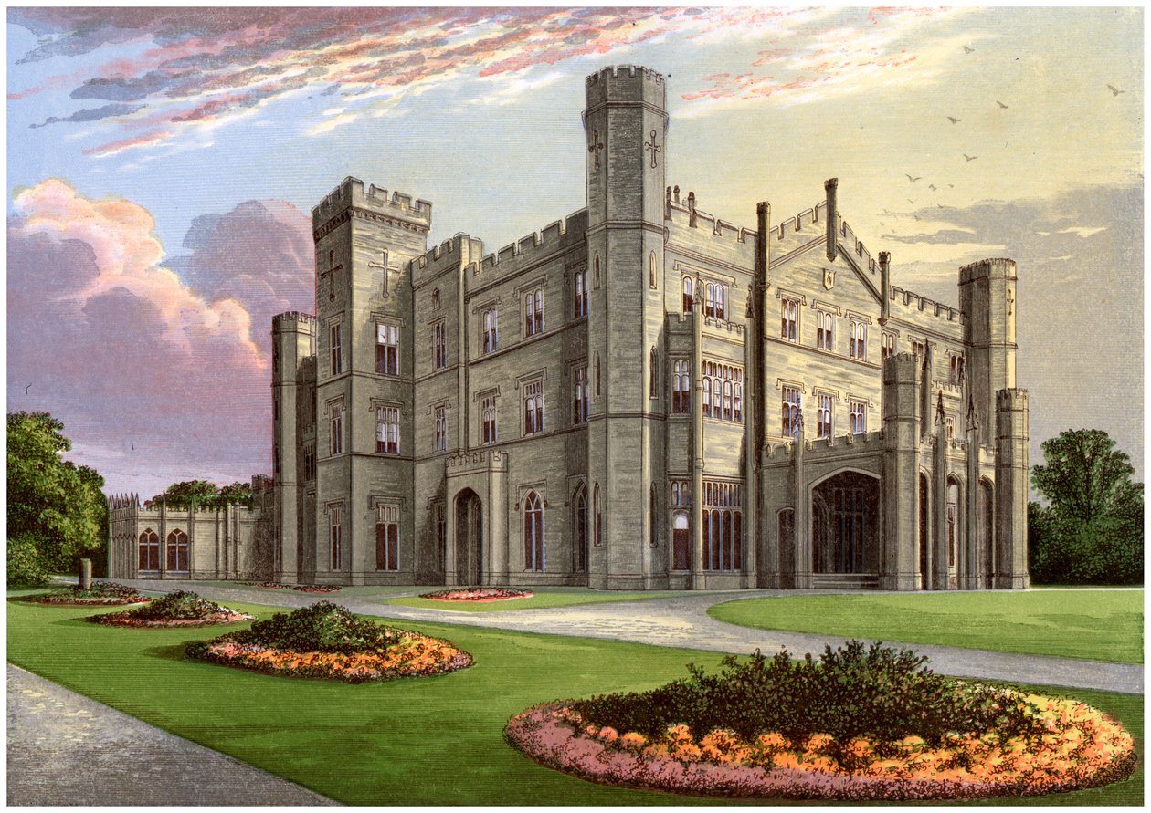Apley Park, niedaleko Bridgnorth, Shropshire, dom rodziny Foster, ok. 1880 autorstwa Unbekannt