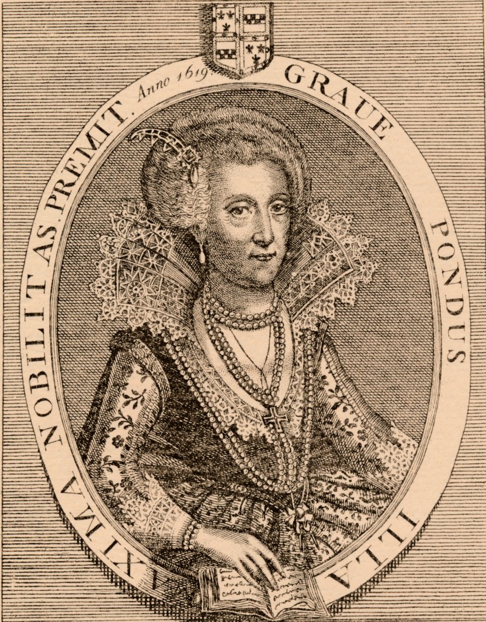 Arabella Stuart 1575-1615, szlachcianka angielskiego renesansu, 1889. autorstwa Unbekannt