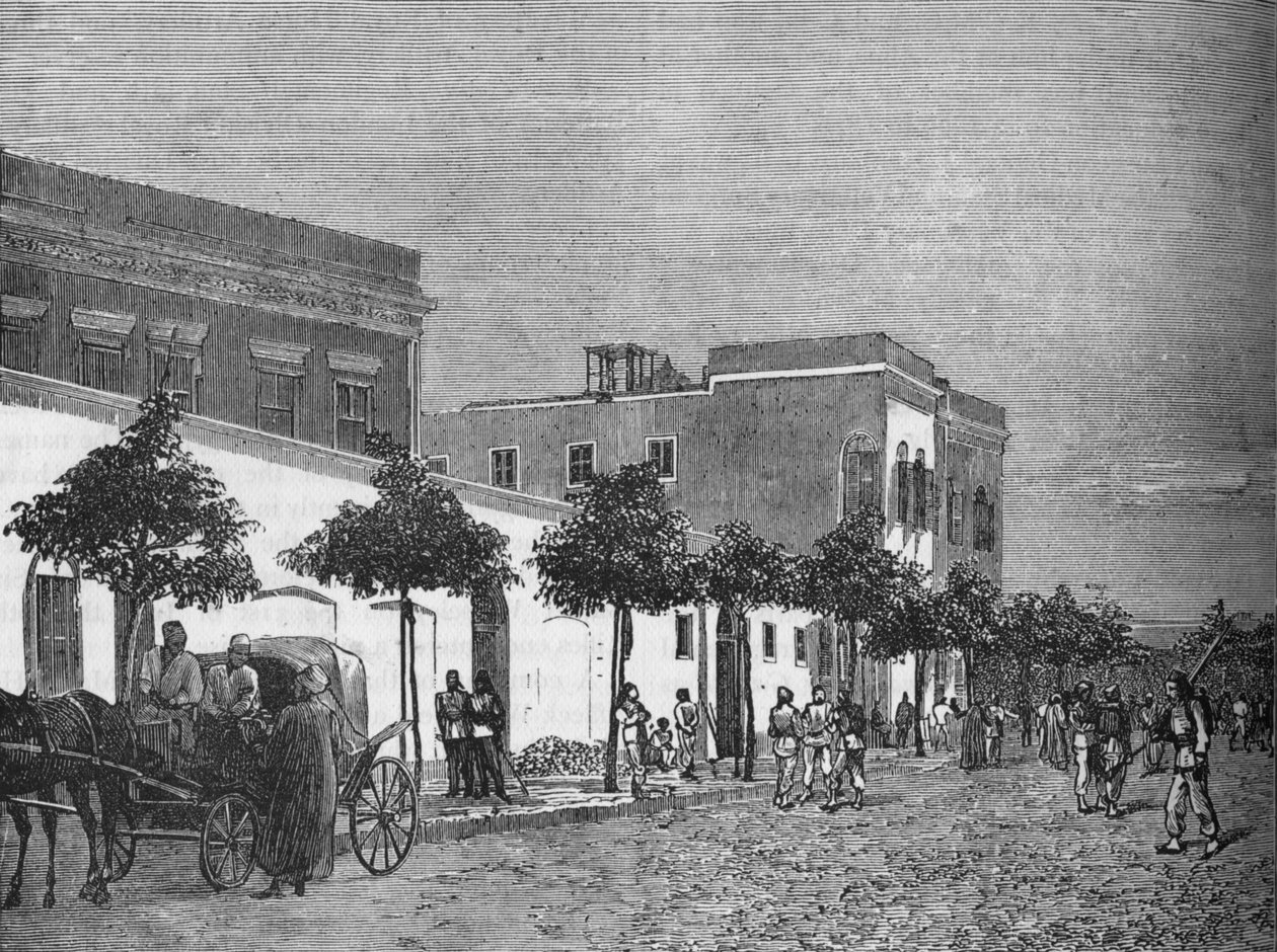 Dom Arabi Paszy, Kair, ok. 1882-1885. autorstwa Unbekannt