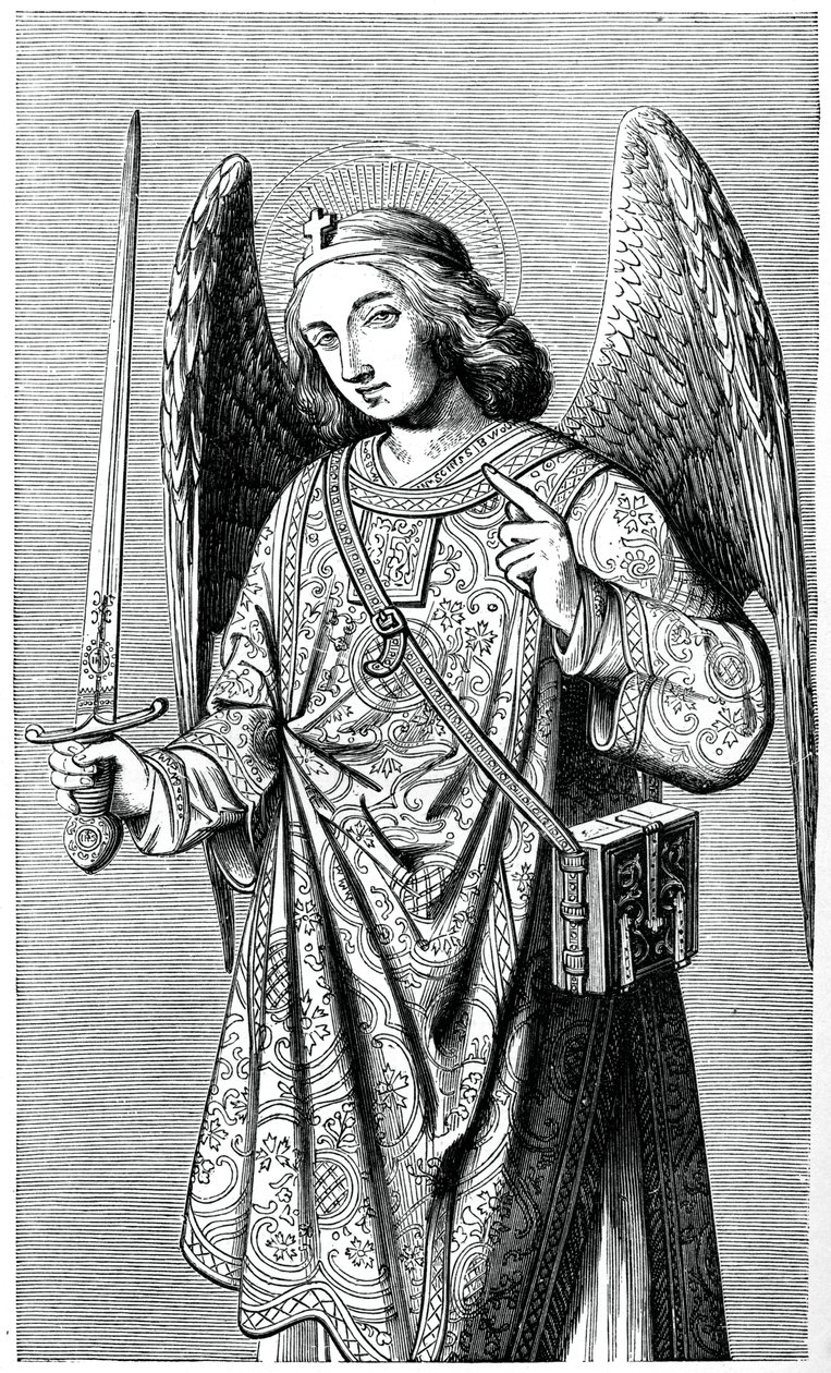 Archanioł Św. Michał, 1870 autorstwa Unbekannt