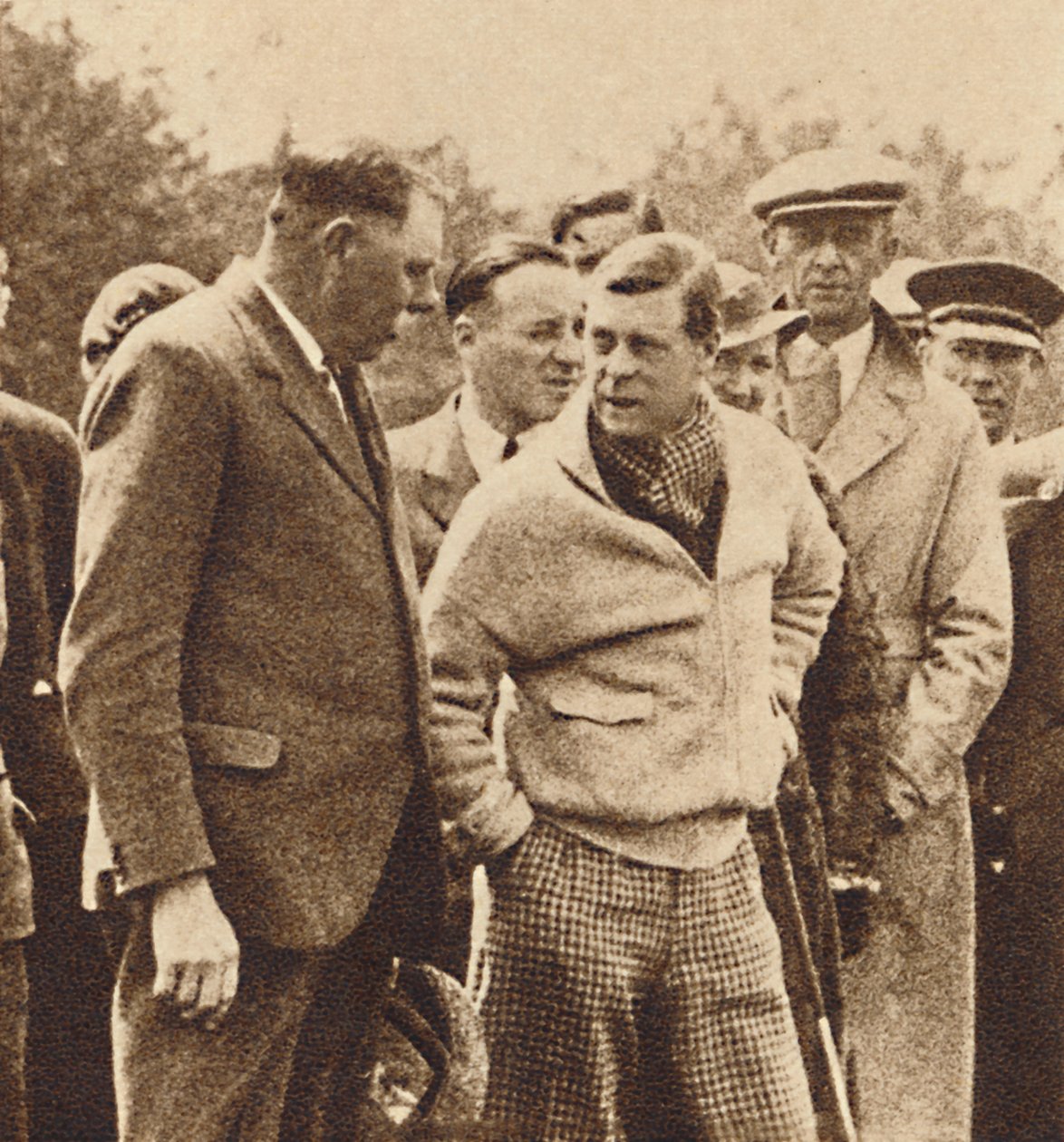 Zagorzały golfista, 1937 autorstwa Unbekannt