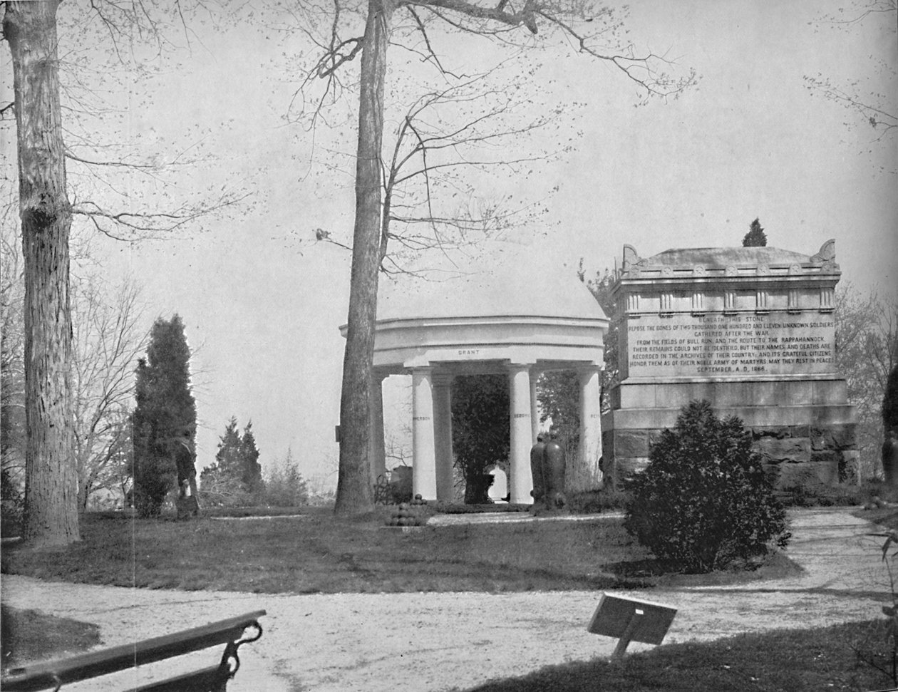 Cmentarz Narodowy w Arlington, Waszyngton, D.C., c1897. autorstwa Unbekannt