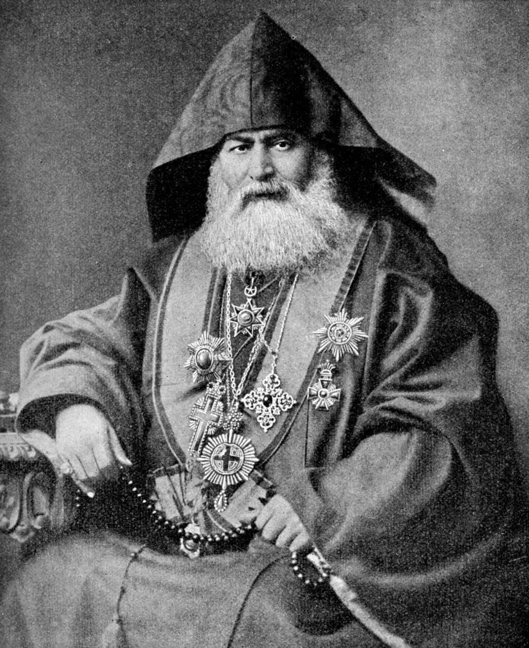 Patriarcha ormiański, przywódca najstarszego narodowego kościoła chrześcijańskiego, 1922 autorstwa Unbekannt