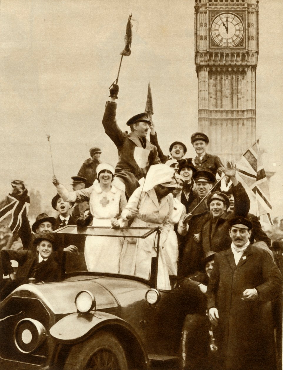Dzień zawieszenia broni, Londyn, 11 listopada 1918, 1935. autorstwa Unbekannt