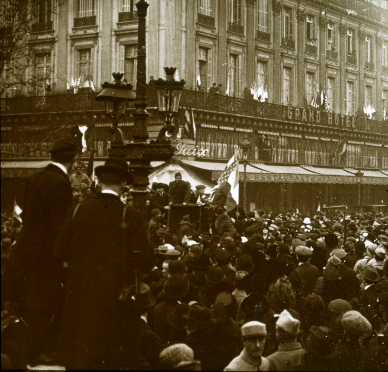 Rozejm, Paryż, 1918 autorstwa Unbekannt