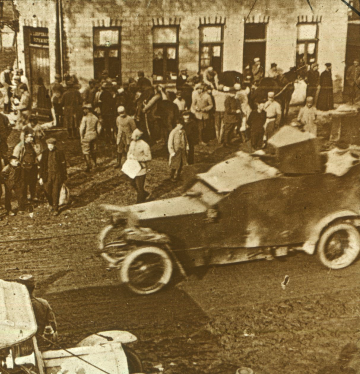 Samochód pancerny, Francja, c1916-c1918 autorstwa Unbekannt