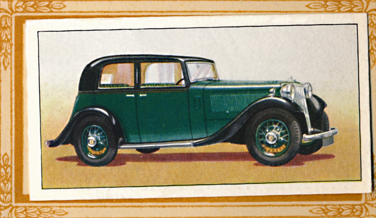 Armstrong-Siddeley 17 sedan, c1936 autorstwa Unbekannt