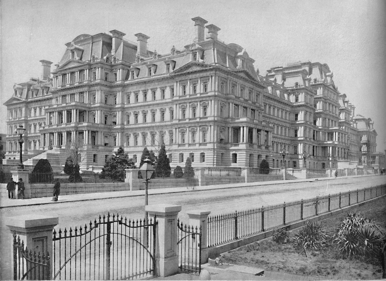 Budynek Armii i Marynarki Wojennej, Waszyngton, D.C., c1897. autorstwa Unbekannt