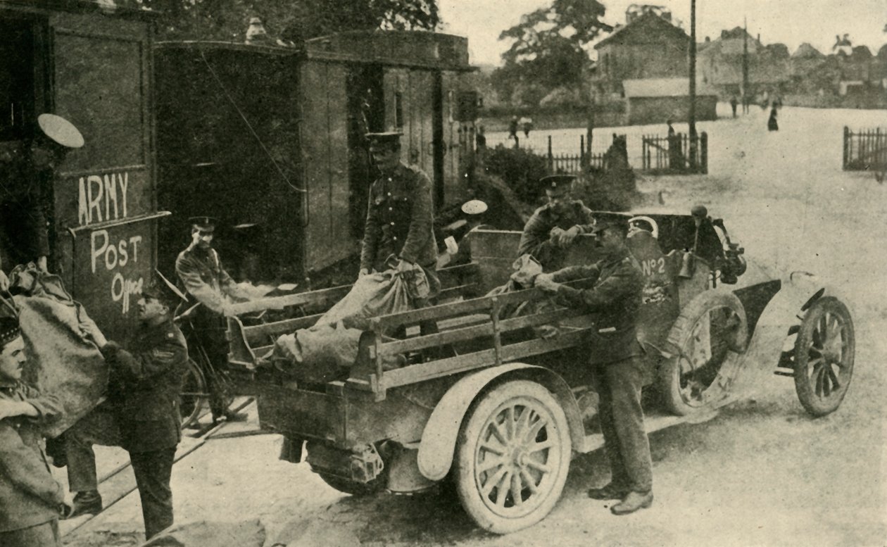 Poczta wojskowa, I wojna światowa, ok. 1915, ok. 1920. autorstwa Unbekannt