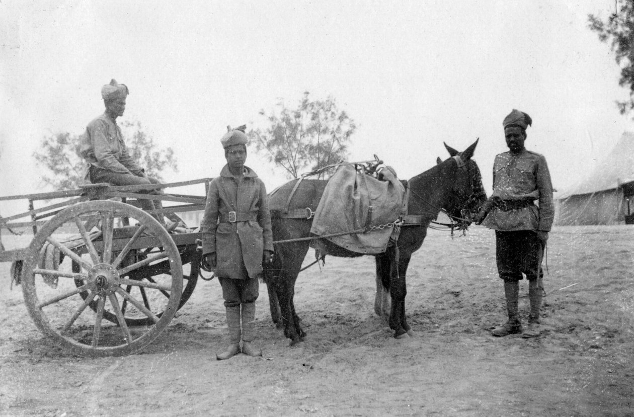 Korpus służby wojskowej, Howshera, 1917 autorstwa Unbekannt