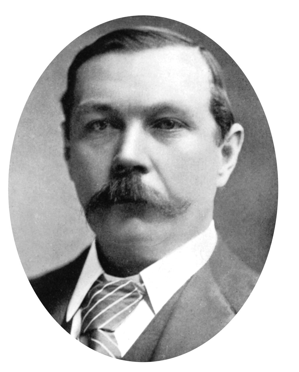 Arthur Conan Doyle, szkocki pisarz, ok. 1900 autorstwa Unbekannt
