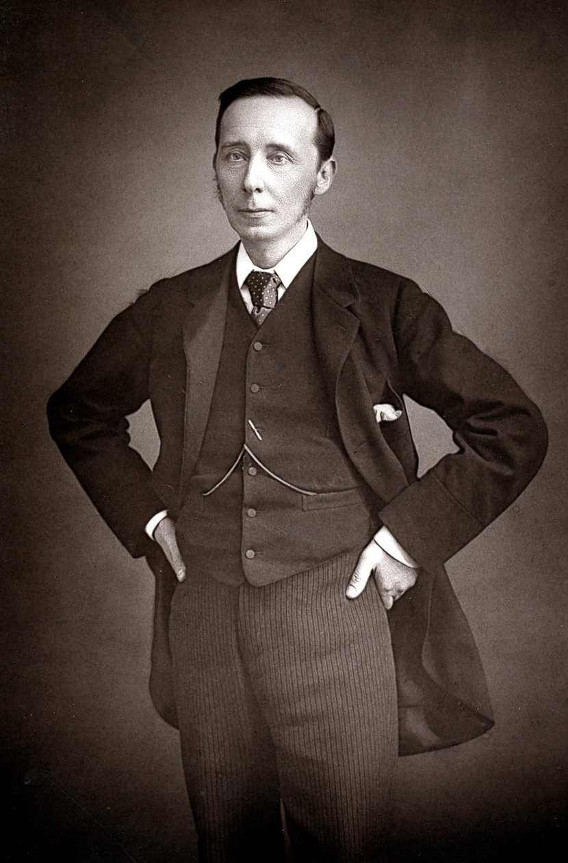 Arthur Herbert Dyke Acland , angielski liberalny polityk i reformator edukacji, c1890 autorstwa Unbekannt