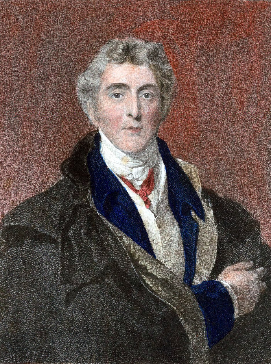 Arthur Wellesley, 1. książę Wellington, brytyjski żołnierz i mąż stanu autorstwa Unbekannt