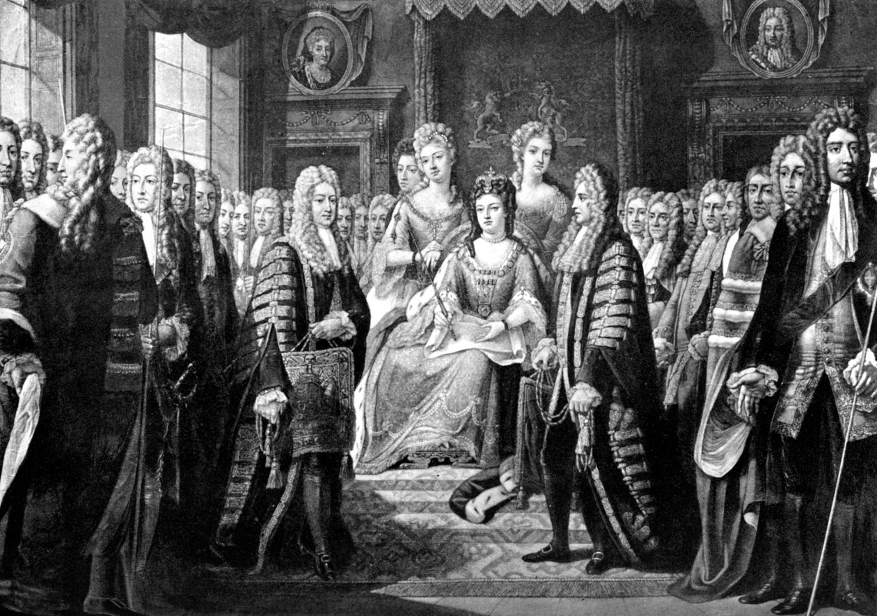 Artykuły Unii przedstawione przez komisarzy królowej Annie, 1706 r autorstwa Unbekannt