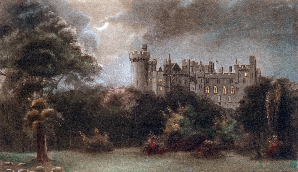 Zamek Arundel, Arundel, West Sussex, c1920-c1940 autorstwa Unbekannt