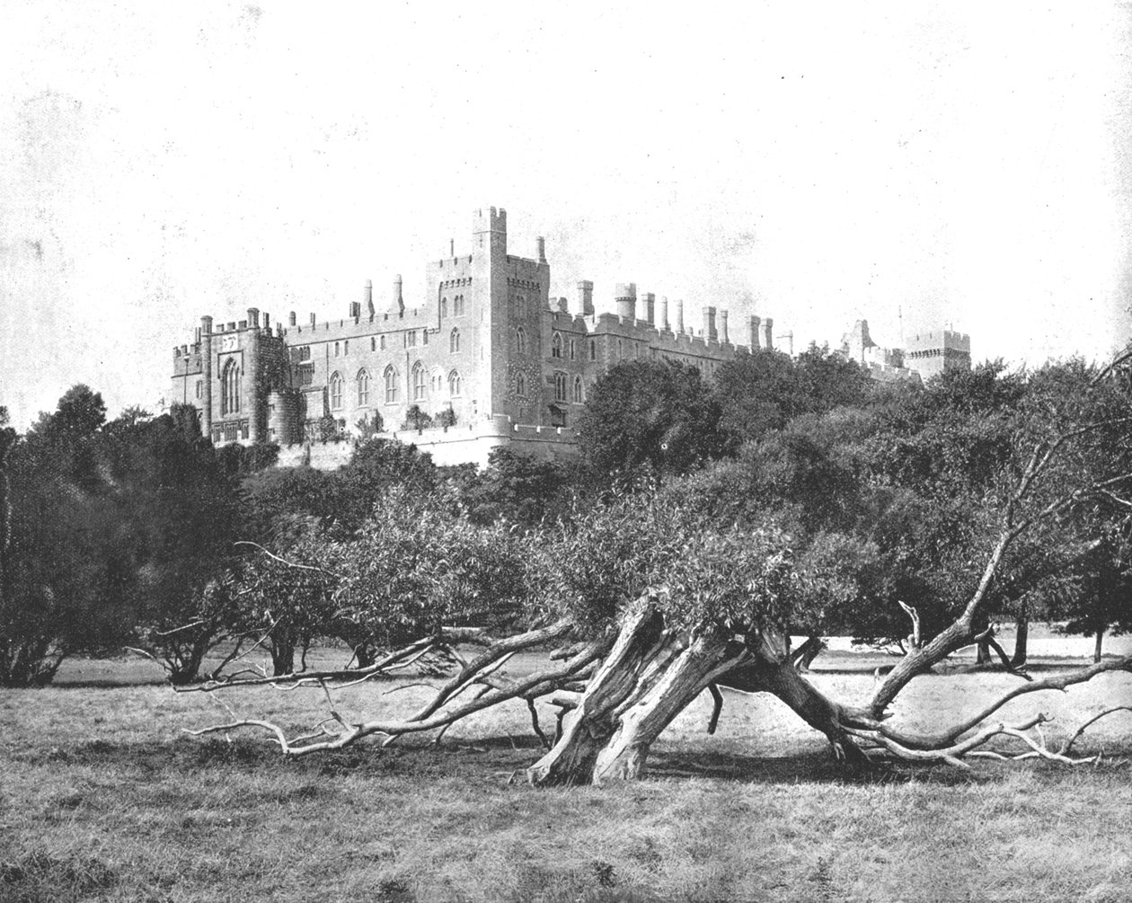 Zamek Arundel, Sussex, 1894. autorstwa Unbekannt