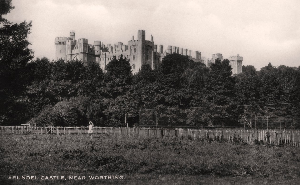 Zamek Arundel, West Sussex, początek XX wieku autorstwa Unbekannt