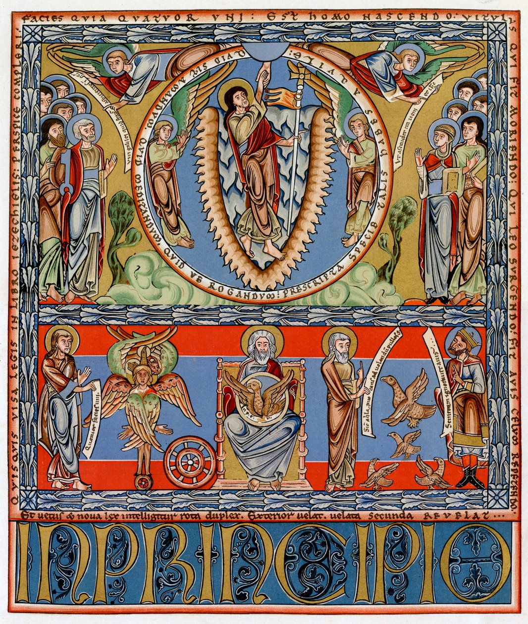 Wniebowstąpienie, c1155 autorstwa Unbekannt