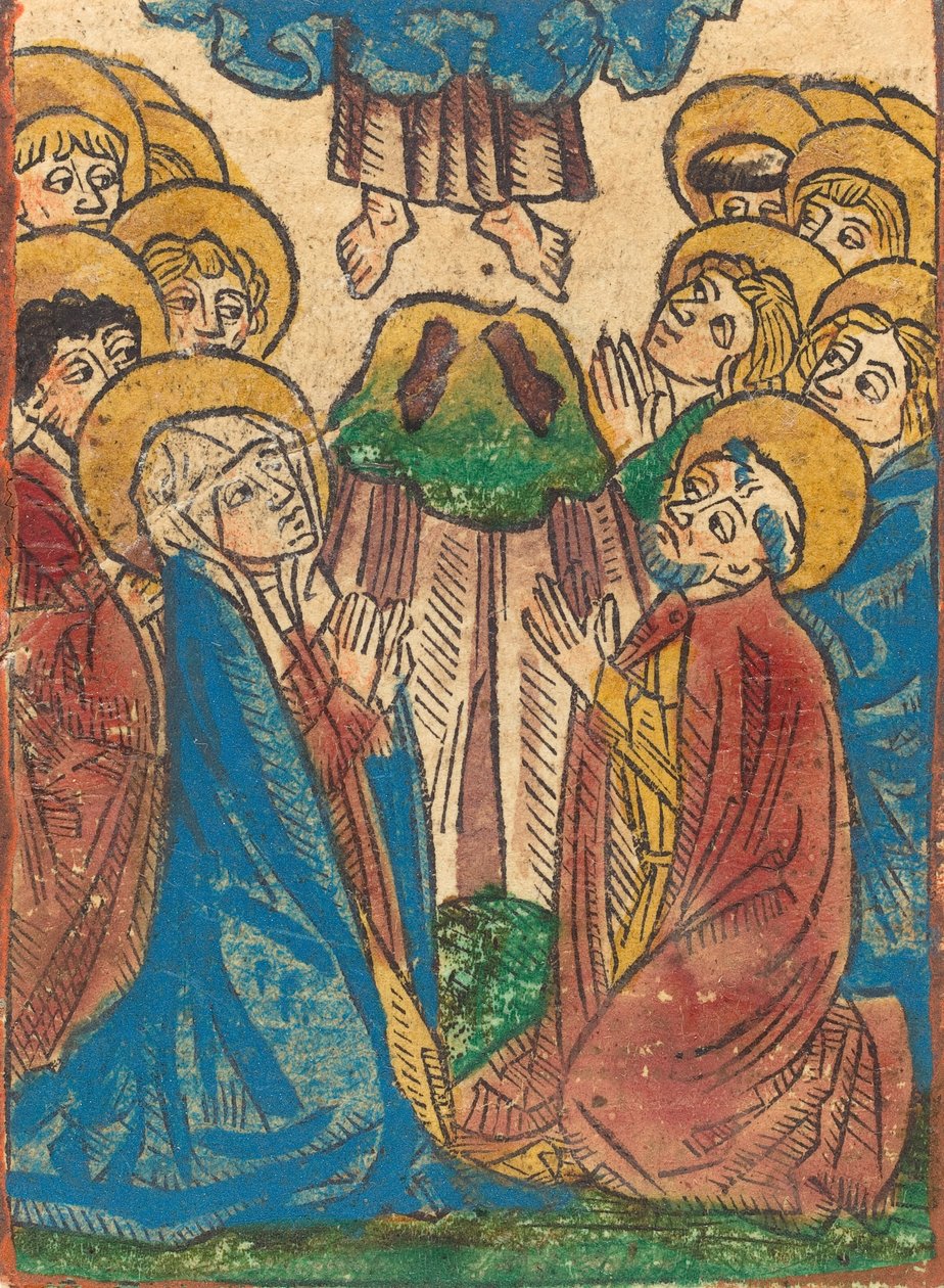 Wniebowstąpienie, ok. 1490. autorstwa Unbekannt