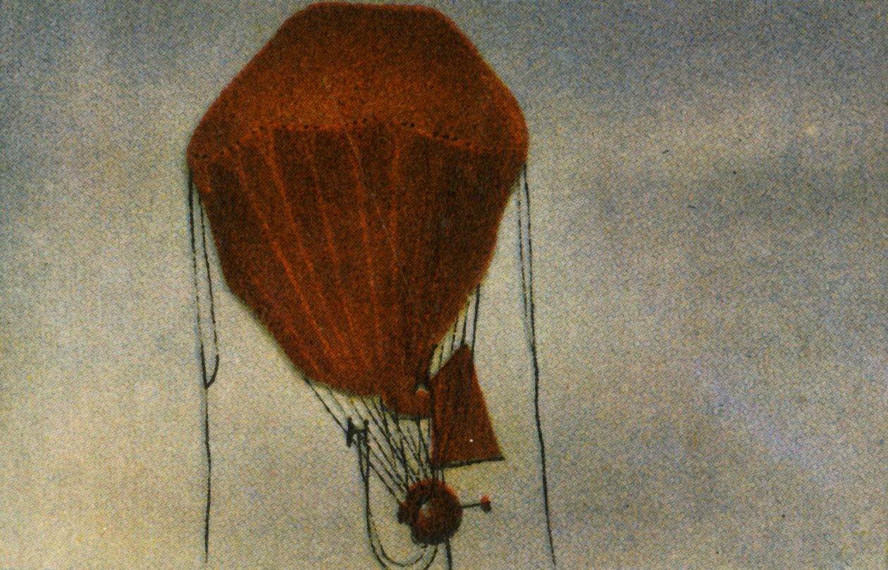 Balon do badań wysokościowych wzlotu Piccards, 1931, 1932. autorstwa Unbekannt