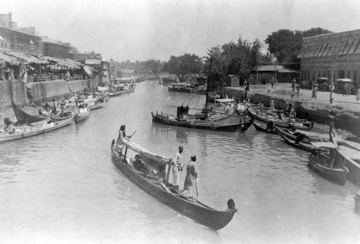 Ashar Creek, Basra, Irak, 1917 autorstwa Unbekannt