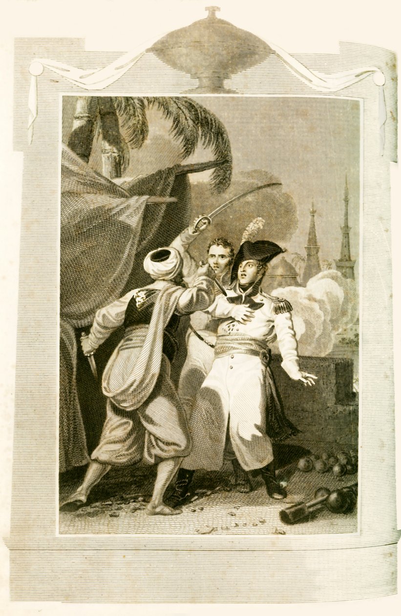 Zabójstwo generała Klebera w Egipcie, 1800, 1816. autorstwa Unbekannt