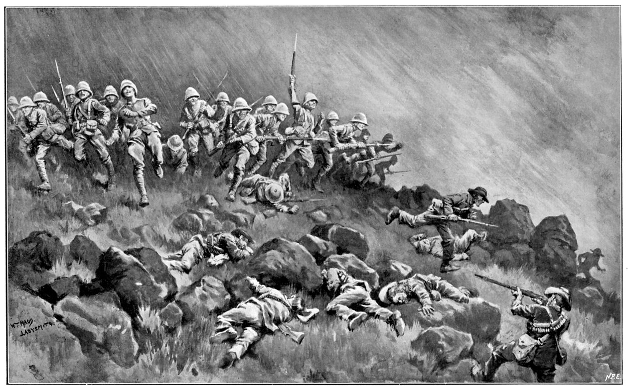 Atak na Wagon Hill, 2. wojna burska, 6 stycznia 1900 autorstwa Unbekannt