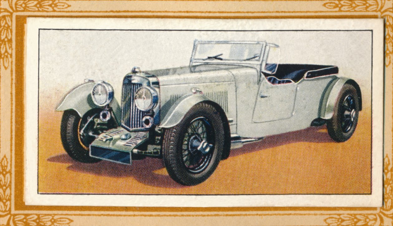 Czteromiejscowy Aston Martin Tourer, c1936 r. autorstwa Unbekannt