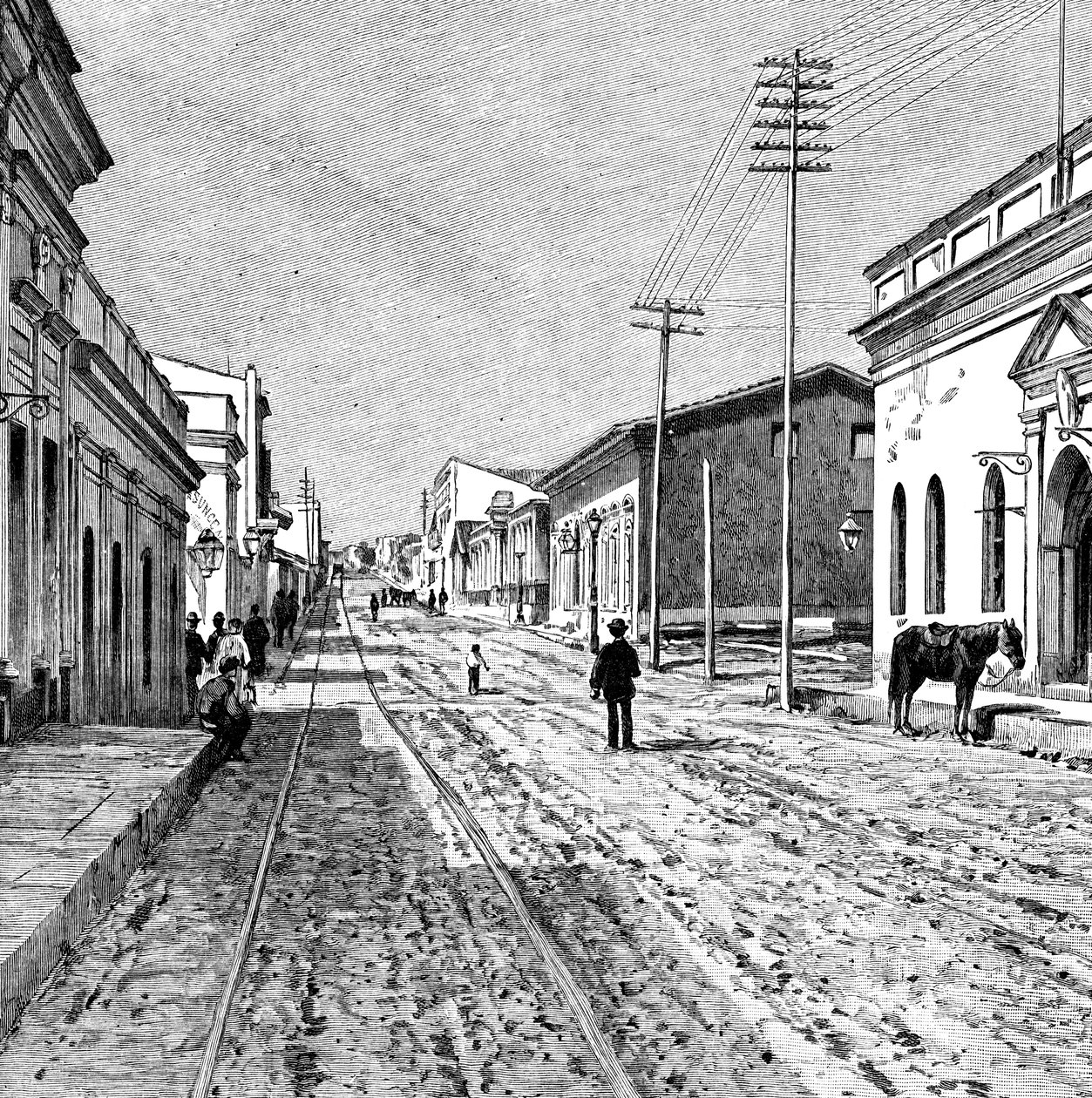 Asuncion, Paragwaj, 1895 autorstwa Unbekannt