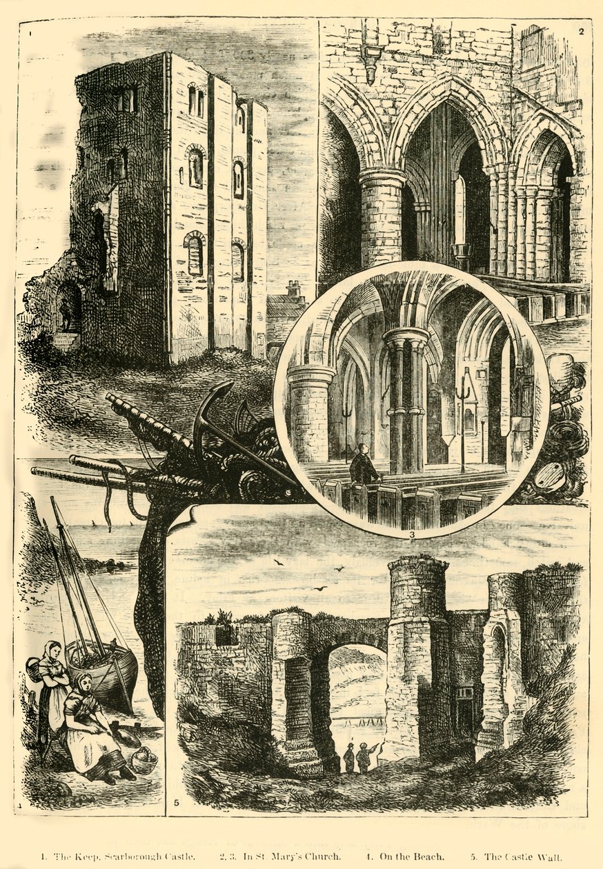 W Scarborough, 1898. autorstwa Unbekannt