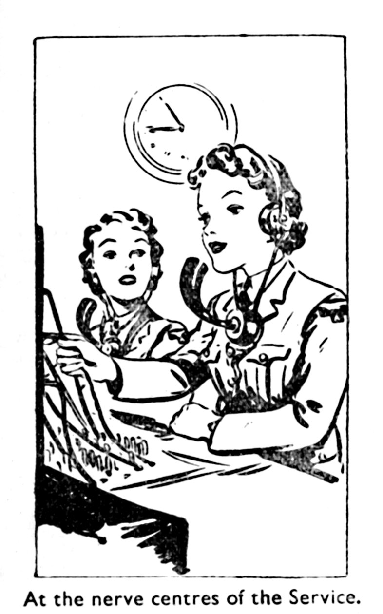 W nerwowych ośrodkach Służby, 1940 autorstwa Unbekannt