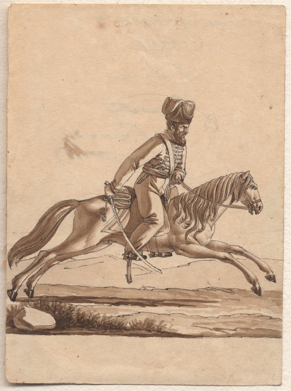 Ataman Kozaków, 1818 autorstwa Unbekannt