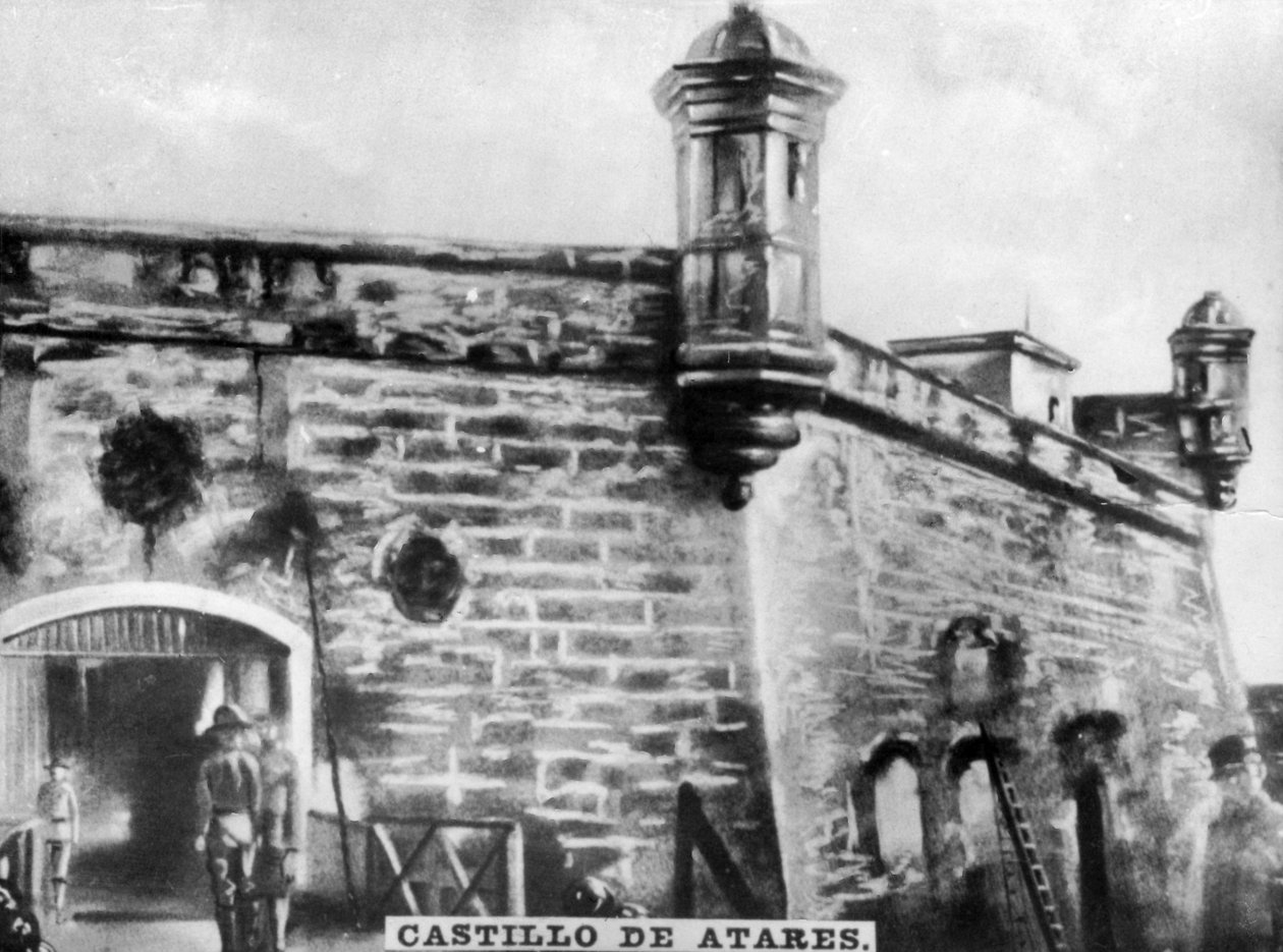 Zamek Atares, 1764, lata 20. autorstwa Unbekannt