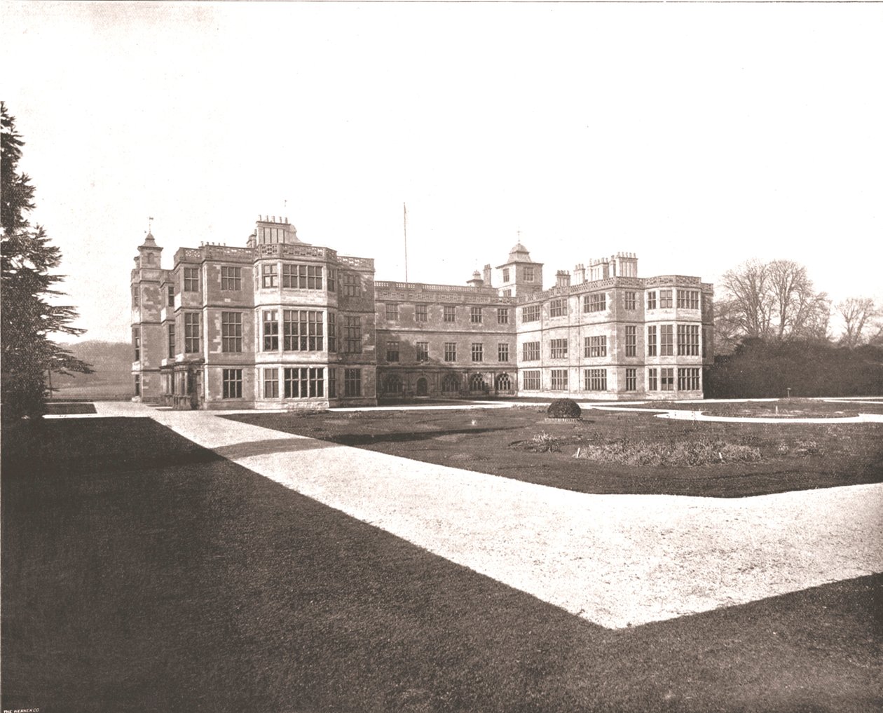 Audley End, Szafran Walden, Essex, 1894. autorstwa Unbekannt