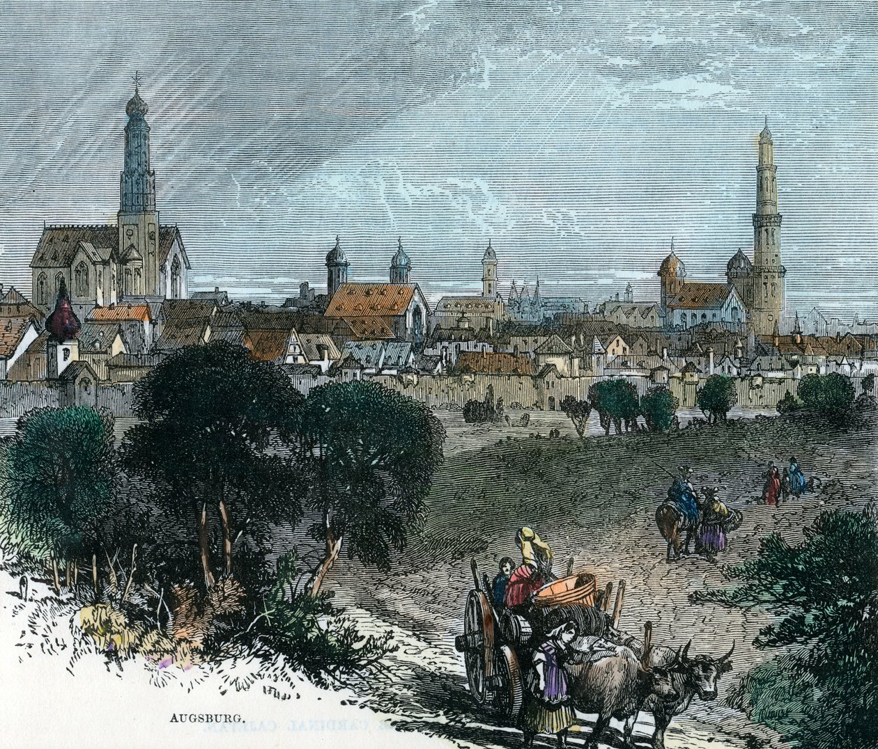 Augsburg, Niemcy, ok. 1880 autorstwa Unbekannt