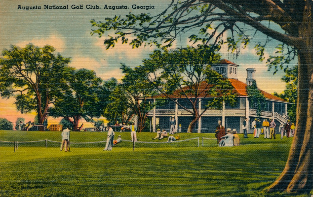 Augusta National Golf Club House, 1943 autorstwa Unbekannt