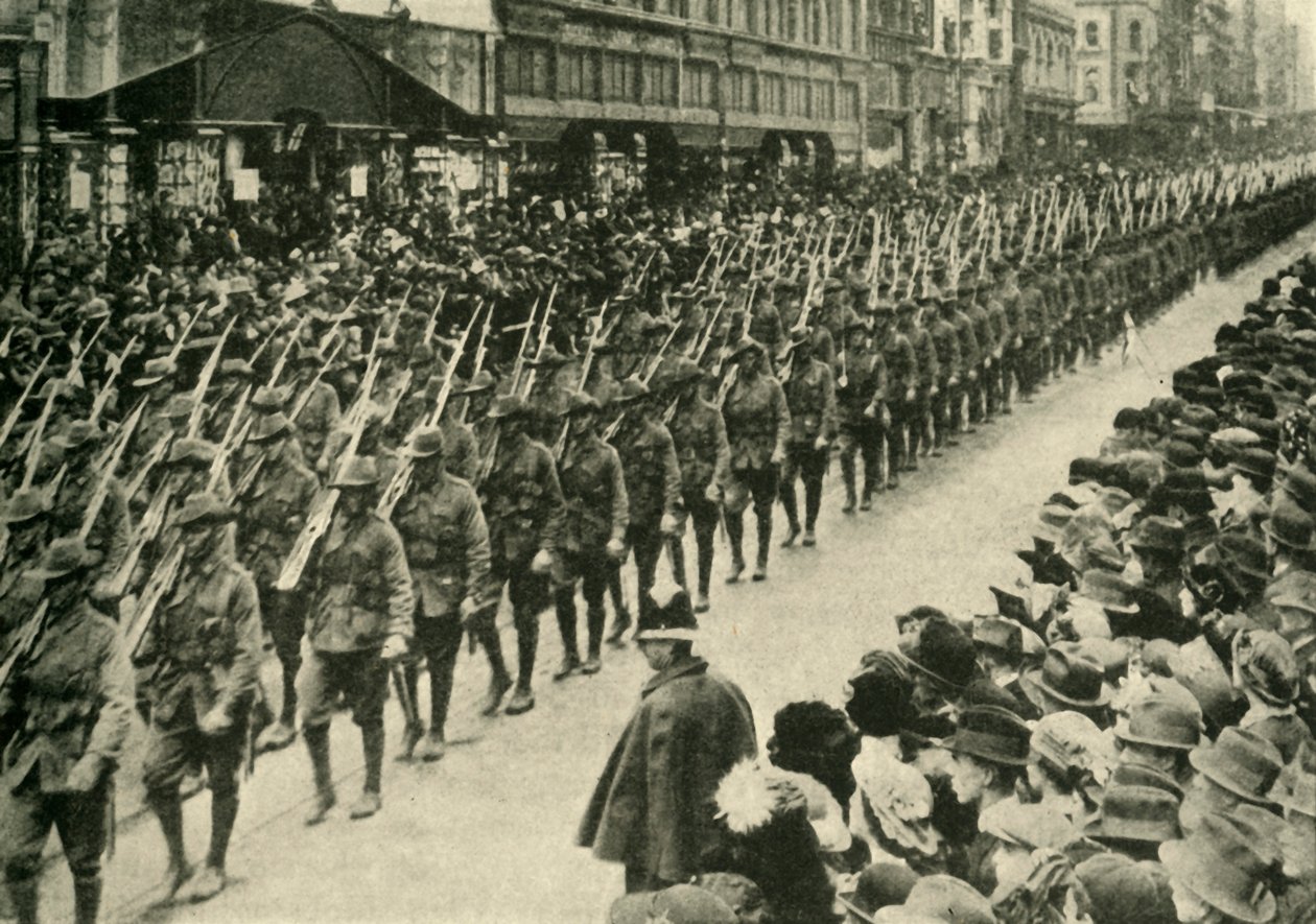 Wojska australijskie, Melbourne, I wojna światowa, c1915, c1920. autorstwa Unbekannt