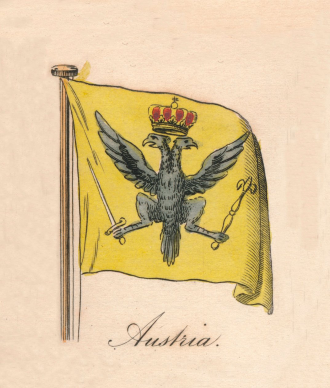 Austria, 1838 autorstwa Unbekannt