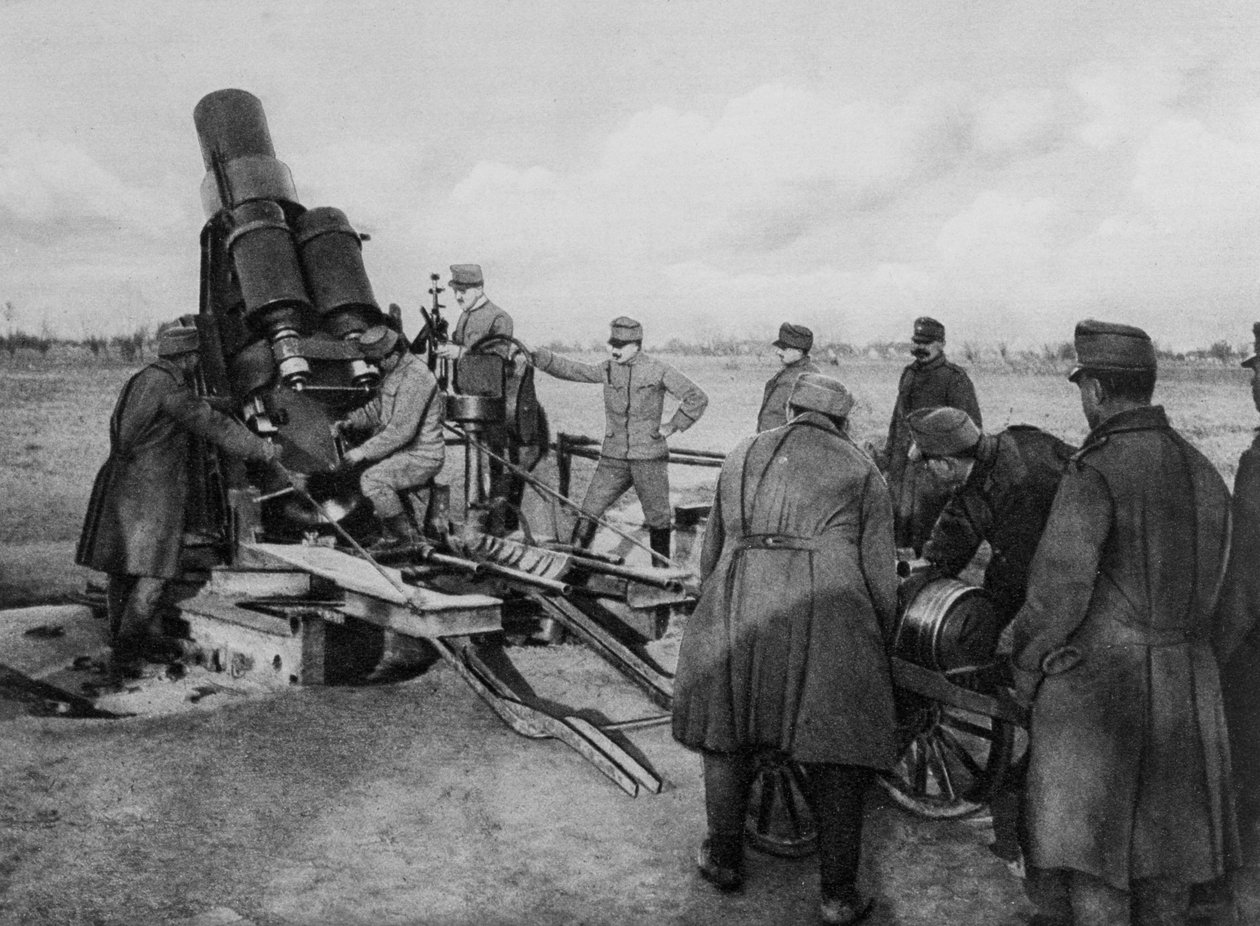 Moździerz austriacki, I wojna światowa, 1915 autorstwa Unbekannt