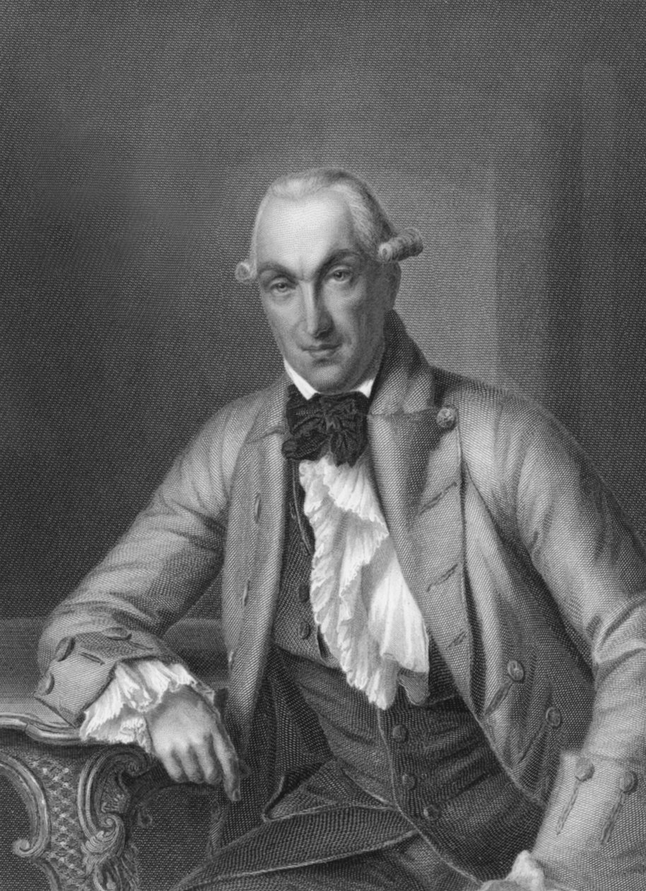 Autor Johann Heinrich Merck, Niemcy, ok. 1780 (zdjęcie czarno-białe) autorstwa Unbekannt