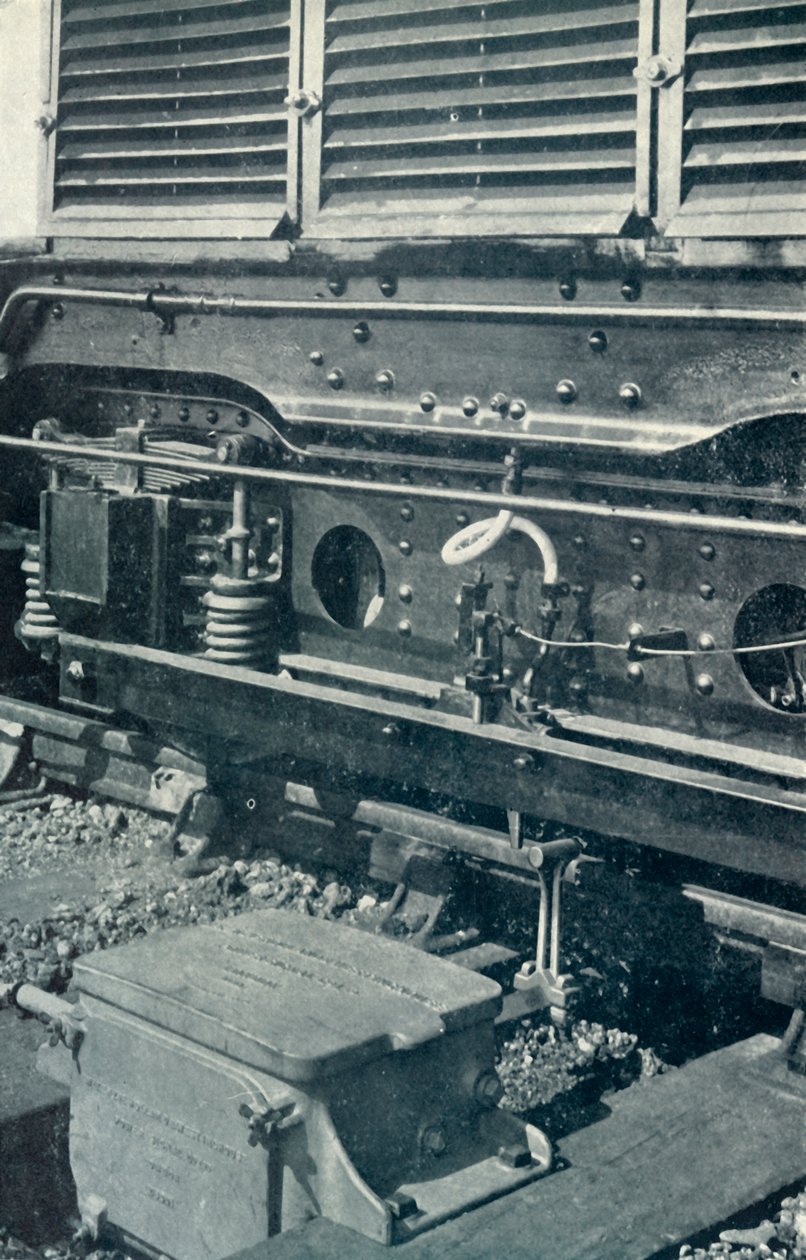 Automatyczny przystanek pociągu, 1922. autorstwa Unbekannt