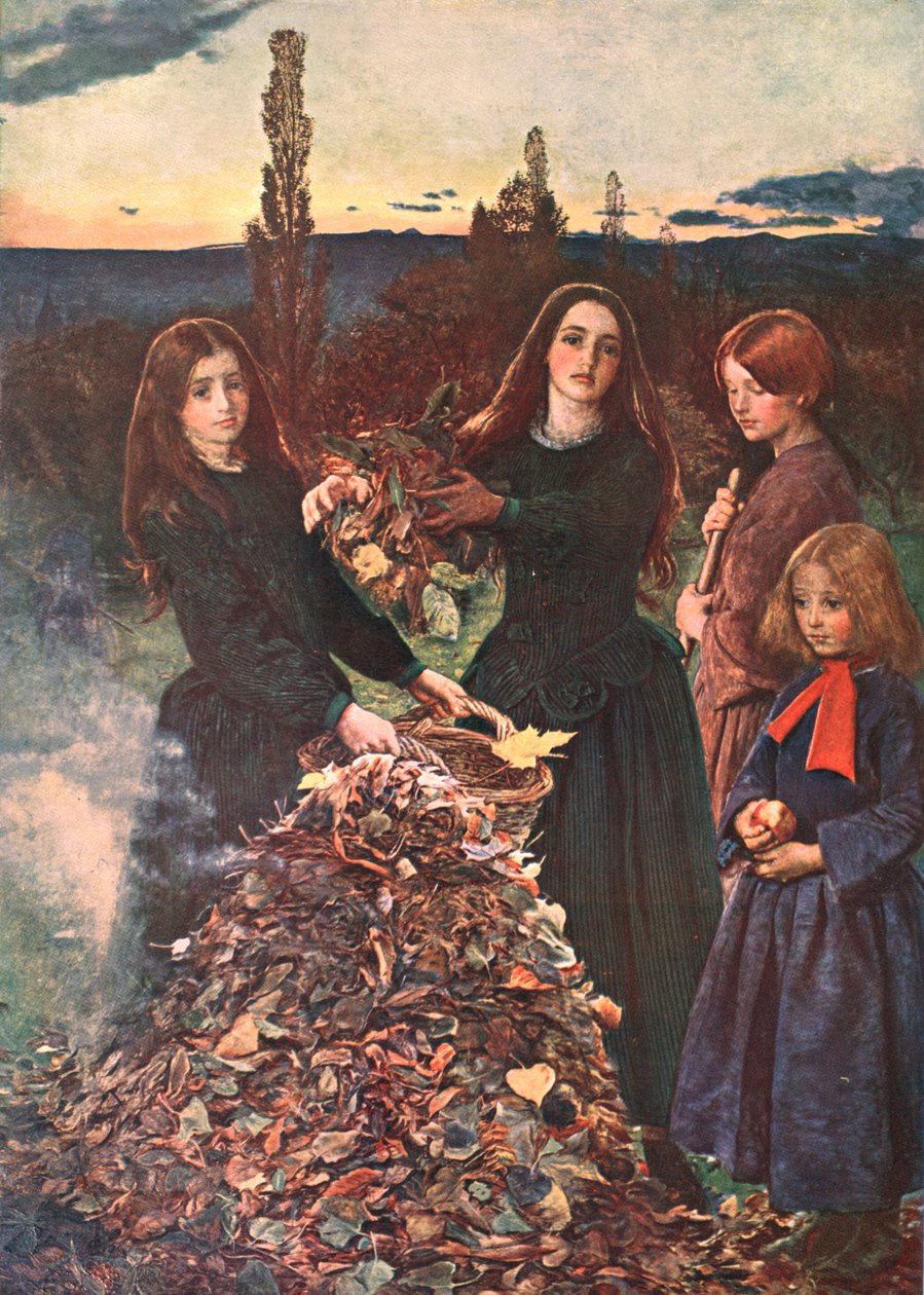 Jesienne liście, 1856, ok. 1902. autorstwa Unbekannt