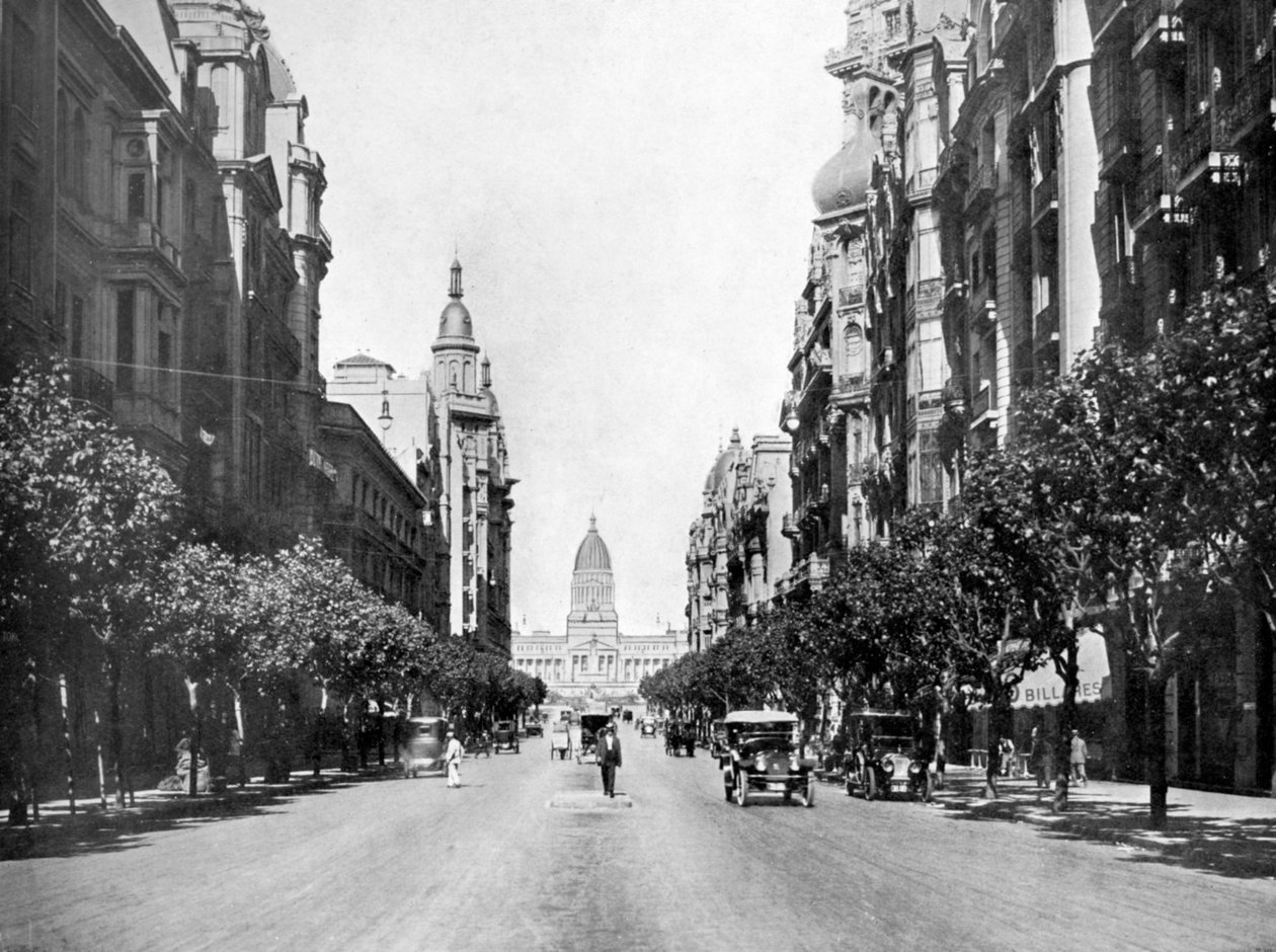 May Avenue May Avenue, Buenos Aires, Argentyna autorstwa Unbekannt