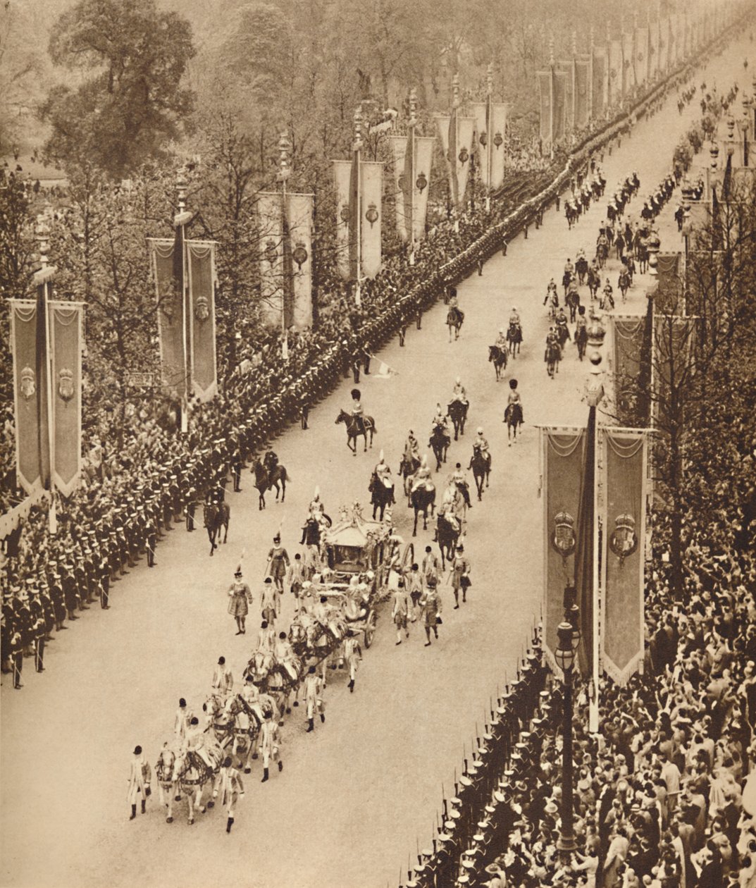 Aleja Chorągwi, 12 maja 1937 autorstwa Unbekannt