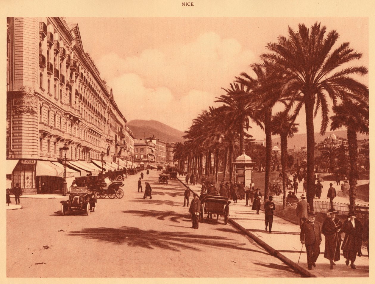 Aleja Verdun, Nicea, 1930. autorstwa Unbekannt